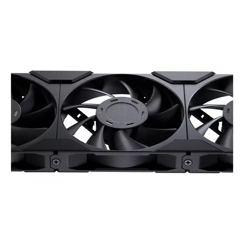 Phanteks M25G2-120 120mm melns 3-gab. korpusa ventilatoru komplekts