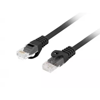 Tīkla kabelis LANBERG PCU6-10CU-1000-BK Cat6 U/UTP RJ-45 10 m Melns