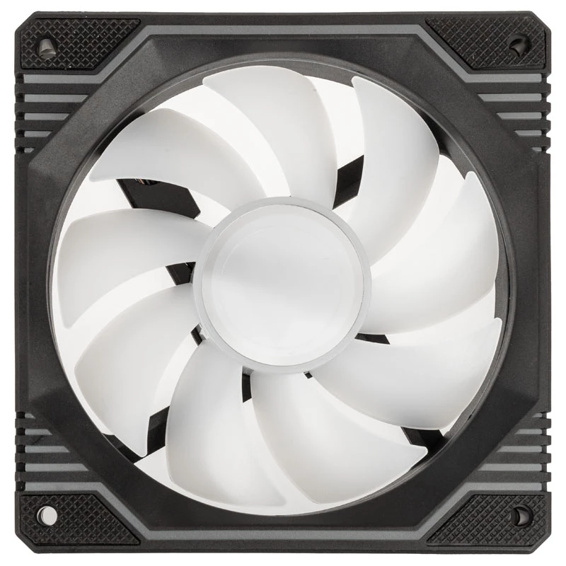 120 mm dzesēšanas ventilatoru komplekts Kolink Umbra X ARGB PWM — 3 ventilatori, augstas veiktspējas, modelis UMBRA X 120MM 3PK