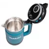 Makita KT001GZ elektriskā tējkanna 0,8 L Melna, Zila
