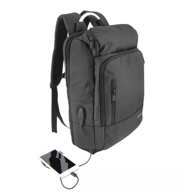 Mugursoma Tellur Notebook 17.3 collu Business L ar USB portu, melnā krāsā