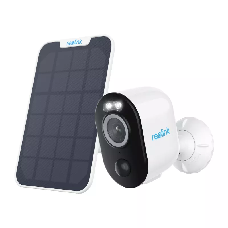 Reolink Argus Series B330 - 5MP āra baterijas kamera, personas/transportlīdzekļa noteikšana, krāsu nakts redzamība, 5/2,4 GHz Wi-Fi