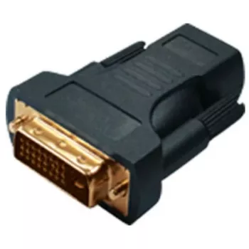 Connector S/CONN HDMI/DVI-D (24+1) Melns SI-77401