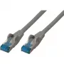 ShiverPeaks komutācijas kabelis CAT6a RJ45 S/FTP 0.5m pelēks - Tīkls - CAT 6a