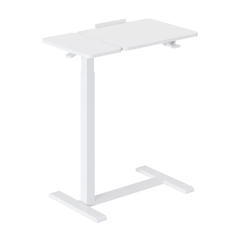 Maclean mobilais galds/klēpjdatora statīvs, balts, augstuma regulēšana 76-109 cm, maks. 30 kg, MC-120 W