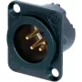 Neutrik NC4MD-LX-B savienojamības piederums, melns