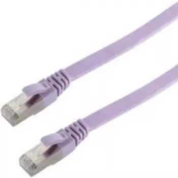 Tīkla kabelis ShiverPeaks BS75513-SLV violets 3 m Cat7 U/FTP