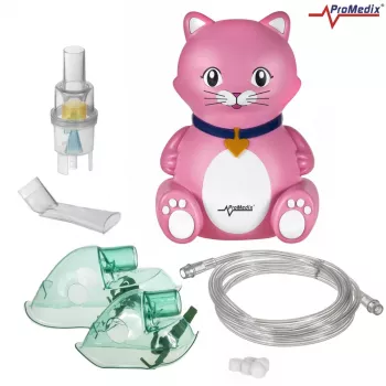 Inhalatora smidzinātājs ProMedix PR-816 kompakts dizains bērniem, modelis PR-816