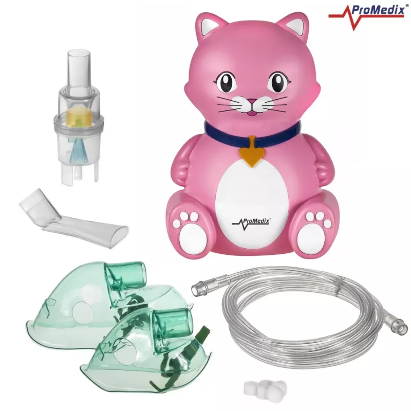 Inhalatora smidzinātājs ProMedix PR-816 kompakts dizains bērniem, modelis PR-816
