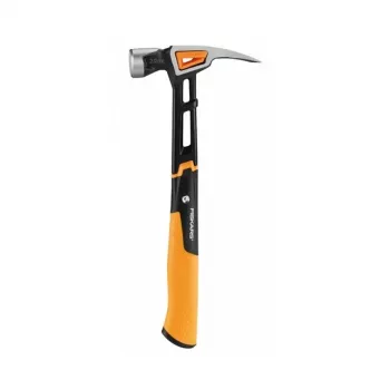 Fiskars 1020214 āmurs galdnieka āmurs melns, metālisks, oranžs