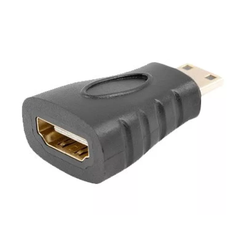 HDMI savienotāju adapteris Lanberg AD-0037-BK HDMI Mini-C melns
