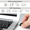 Ātrs bezvadu USB divu joslu Wi-Fi adapteris 2 X
