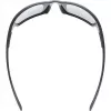 Polarizētas saulesbrilles Uvex Sportstyle 233 P - melna matēta/litemirror sudraba