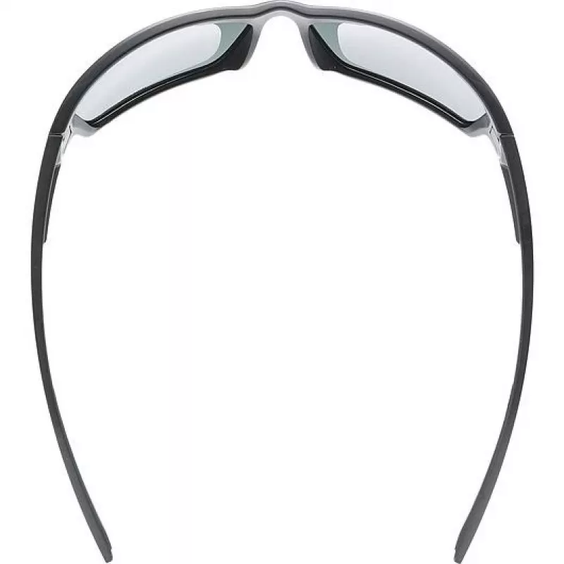 Polarizētas saulesbrilles Uvex Sportstyle 233 P - melna matēta/litemirror sudraba