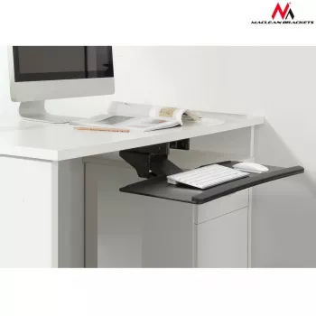 Maclean MC-757 tastatūras un peles paliktnis galdam, 67 cm virsma