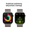 Apple Watch Series 11 GPS + Cellular 42mm dabīga titāna korpuss ar dabīgu Milānas cilpu