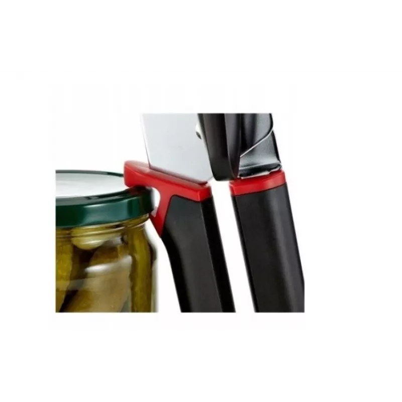 Vāciņu atvērējs Tefal K20705, ergonomisks dizains, viegli satverams, melns, 464 g, mazgājams trauku mazgājamajā mašīnā