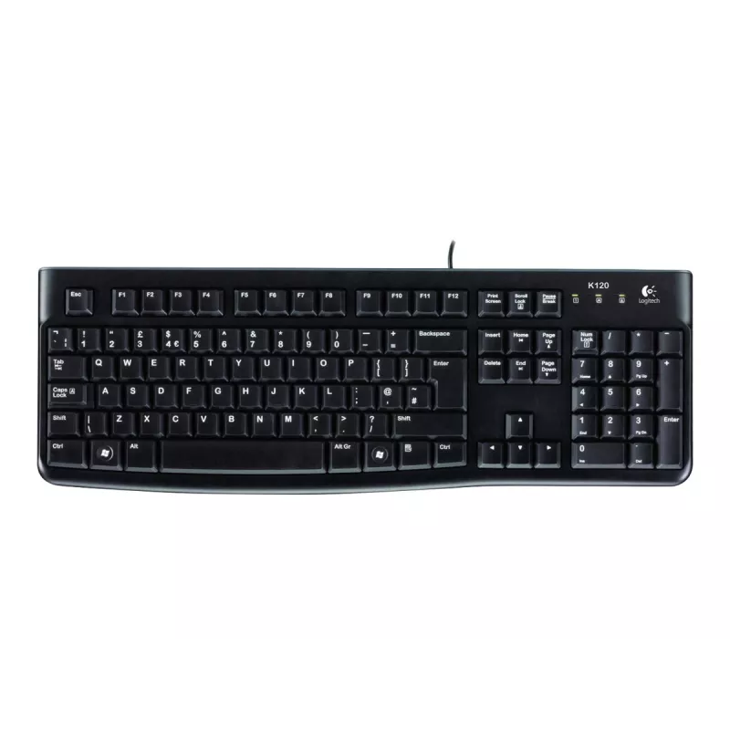 Klaviatūra Logitech K120 vadu klaviatūra