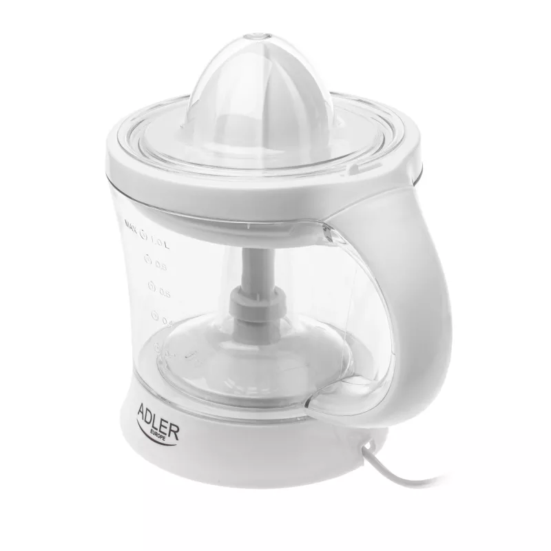 Adler Citrus Juicer | AD 4014 | Tips Citrus spiede | Balta | 40 W | Ātrumu skaits 1