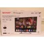 Smart TV Sharp 43HR7265E 43 collas (108 cm) 4K UHD LED, Google TV, Wi‑Fi, HDMI/USB/RJ45 — Melns — Bojāts iepakojums