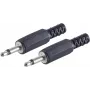 Vadu savienotājs ShiverPeaks BS51100-2 3.5 mm Melns
