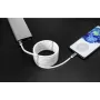 Renkforce USB kabelis USB 2.0 USB-C™ spraudnis, USB-C™ spraudnis 2,00 m balts zelta pārklājuma spraudņa kontakti (TO-6886785)