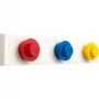 Sienas kronšteins LEGO eksponēšanai, room copenhagen modelis 41110001 sarkanā/zilā/dzeltenā krāsā