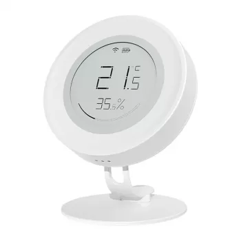 Viedais temperatūras un mitruma sensors Avatto ZWHS16 — bezvadu vides sensors mājas uzraudzībai