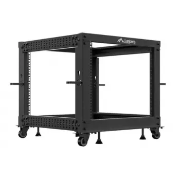 Atvērtais statnis LANBERG OR01-6109-B 9U 600x600 mm
