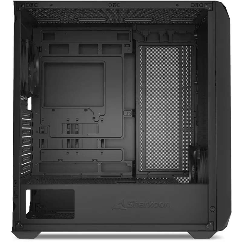PC Case Sharkoon AK3 Midi Tower Melns