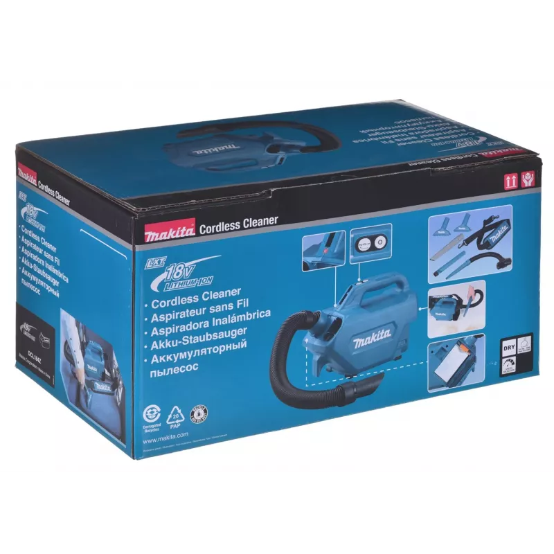 Rokas putekļsūcējs Makita DCL184Z