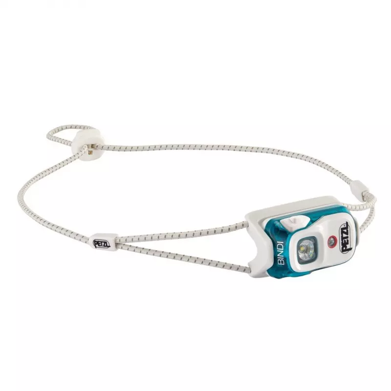 Petzl Bindi Teal, Balts Headband flashlight LED