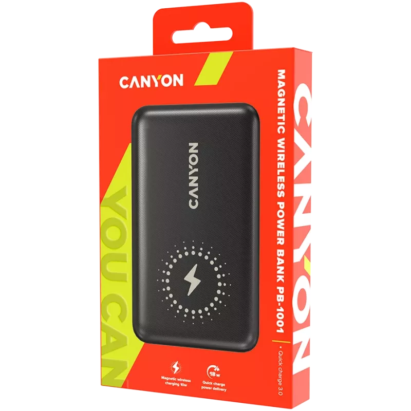 Pārnēsājams akumulators Canyon PB-1001 10000 mAh