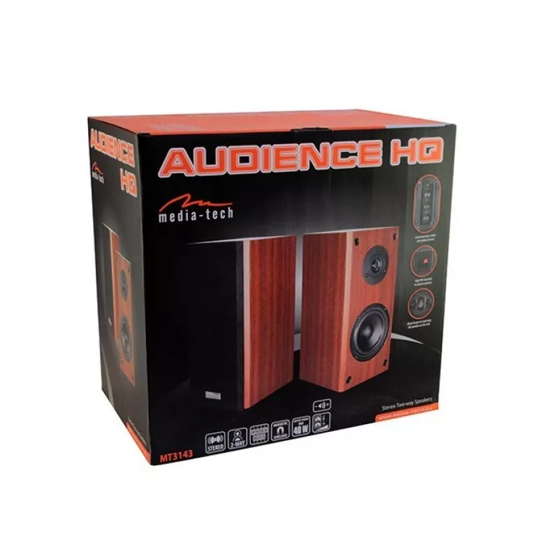 Skaļruņi Audience HQ MT3143 (2x 20W RMS) Stereo MT3143K