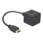 HDMI Adapteris DeLOCK 65056 0,2 m vīrišķais uz 2x sievišķo