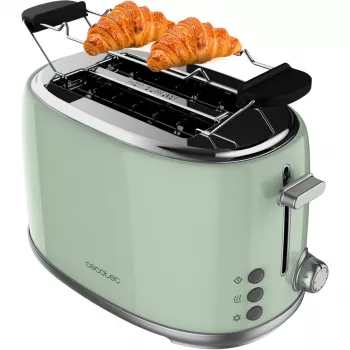 Tosteris Toast&Taste 1000 Retro Double Green (zaļš, 980 W, 2 šķēlēm)