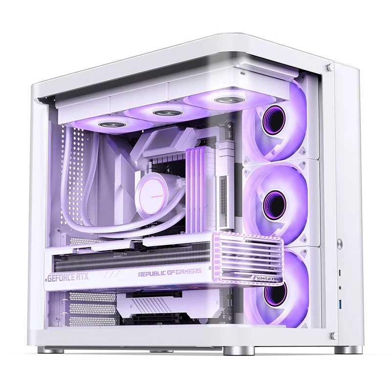 PC korpuss Jonsbo TK-2 2.0 Midi Tower melns
