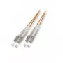 Tecline exertis Connect - komutācijas kabelis - LC daudzmodu (M) uz LC daudzmodu (M) - 3 m - optiskā šķiedra - 50/125 mikrometri - OM2 - oranžs (85303)