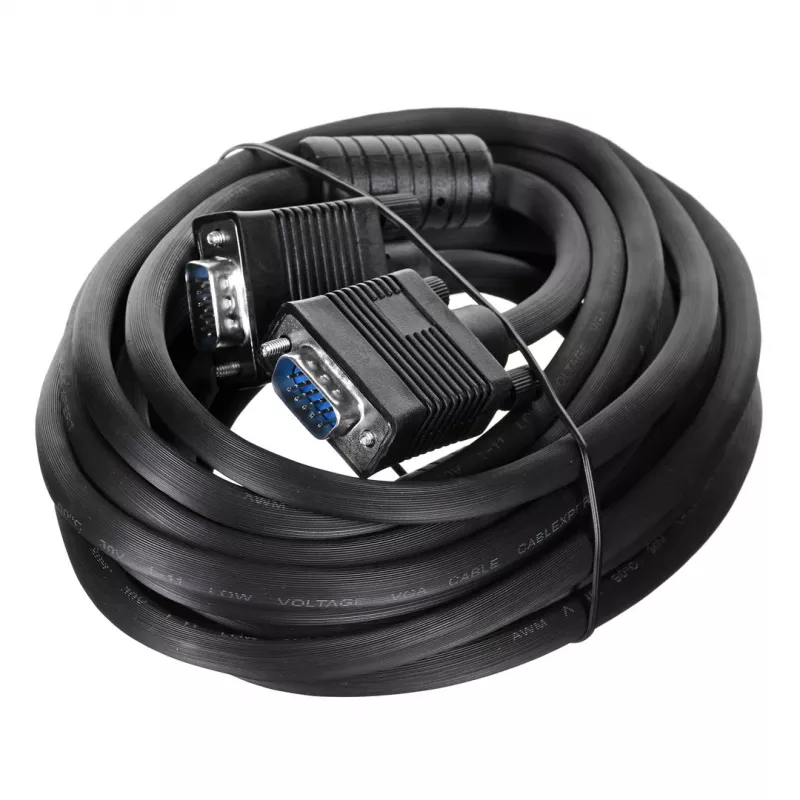 Gembird CC-PPVGA-5M-B VGA kabelis VGA (D-Sub) melns