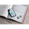 Aizsargājošs tālruņa maciņš iKins iPhone XR — Melns Poppin Rock dizains