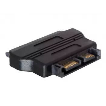 Adapter SATA SATA 22-pin FM SATA 13-pin M Melns DeLOCK