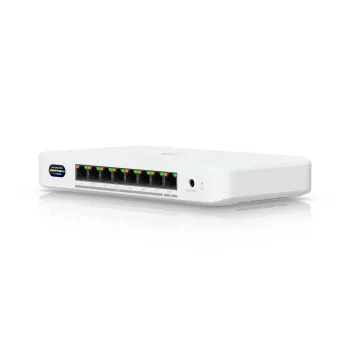Ubiquiti UniFi Device Bridge Switch 8-portu slēdzis 10 Gigabit Ethernet / 2.5 Gigabit Ethernet PoE+