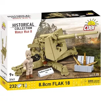 Cobi Blocki 8.8 cm Flak 18 — 232 gab., mērogā 1:35