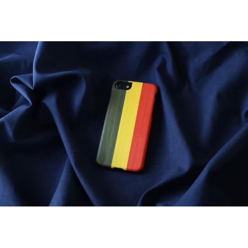 Phone case Man and Wood iPhone 7/8 — reggae Melns