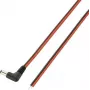 VOLTCRAFT Zemsprieguma savienojuma kabelis Niedervolt-Plug - Kabelis, atvērts gals 5.5 mm 2.1 mm 2.00 m 1 gab. (VC-10906525)