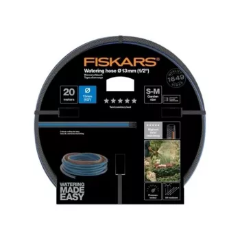 Dārza šļūtene Fiskars 1027107 20 m Virszemes Zila Pelēka