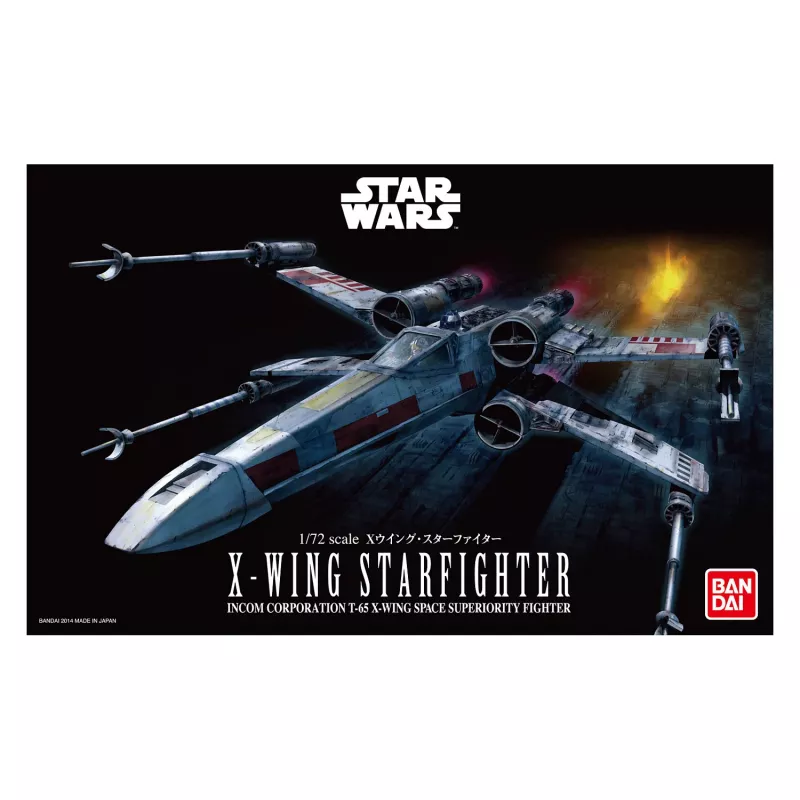 Atspoles modeļa montāžas komplekts REVELL mērogā 1:72 — X-Wing Starfighter, garums 100 mm