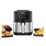 Karstā gaisa fritieris Rommelsbacher FRH 1500 — 5 L, 1500 W, nerūsējošais tērauds/melns