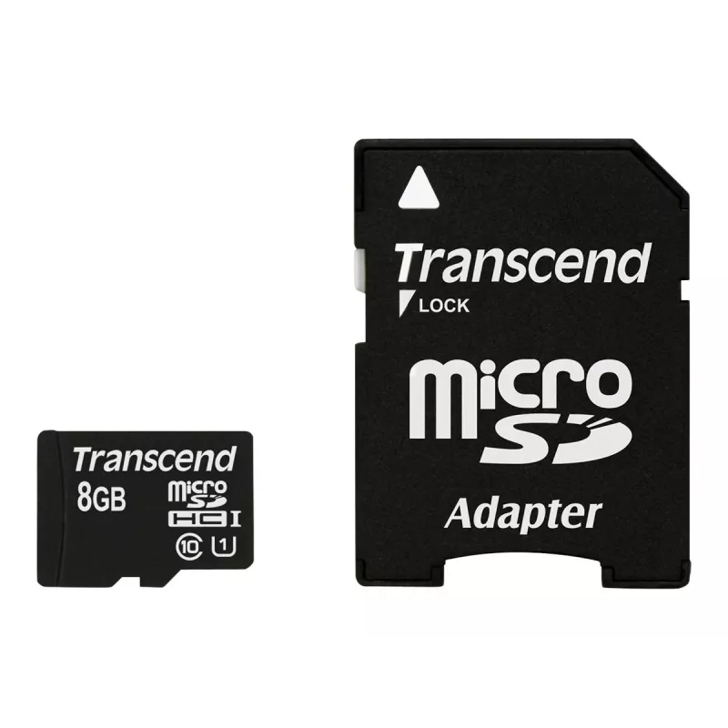 Transcend Premium - Zibatmiņas karte (microSDHC/SD adapteris iekļauts)