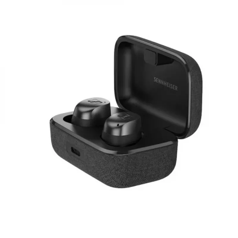SENNHEISER Momentum MTW4 Wireless Bluetooth trokšņu slāpējošas sporta austiņas - melnas un grafīta